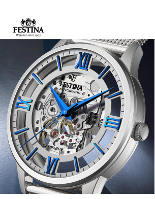FESTINA Skeleton Automatic Gents Watch